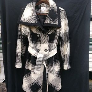 Worthingtons wool coat. Hand painted